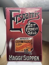 Blechschild Maggi Werbeschild 60x40