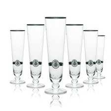 6x Warsteiner Glas 0,3l Tulpe