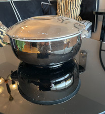 Apilco Auflaufform, silberfarben, viel benutzt