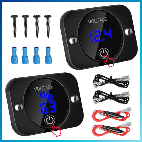 Digital voltmeter 12v 24v - digital, 12v-24v