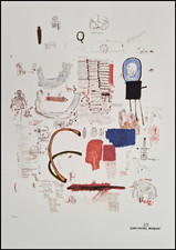 JEAN-MICHEL BASQUIAT * Untitled * 70 x 50 cm * Lithografie * limitiert # 48/300