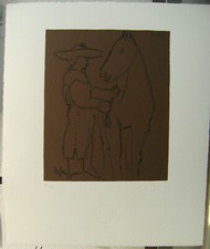 Lithografie von picasso das - lithografie,