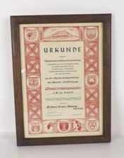 Urkunde Görlitz Rassehunde Ausstellung 1950