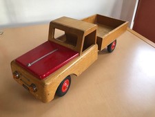 Holzauto Transporter 50 cm
