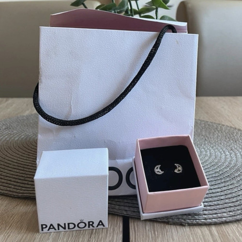 Pandora ohrringe mondform - mondform, aus