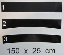 Aufkleber Scheibenkeil Blendstreifen Sonnenblende Sonnenschutz | 150x25cm #143