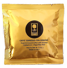 240 PADS E.S.E. 44mm Ginseng-Kaffee Italien Espresso