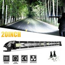 20 Zoll Schlank LED Light Bar Arbeitsscheinwerfer Lichtbalken 12V 24V DE