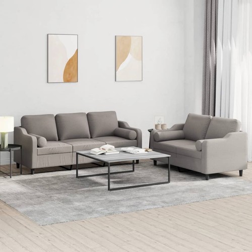 Sofagarnitur mit kissen sessel - mit,