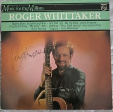 ROGER WHITTAKER LP Autogramm