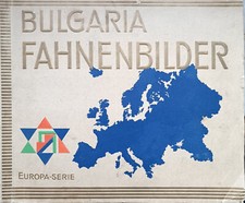 BULGARIA-FAHNEN - Cigaretten-Sammelbildband Flaggen mit Flaggen Europas