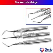 3er Wurzelheber Luxier Zahnextraktion Chirurgie Heidbrink Root Elevator Dental