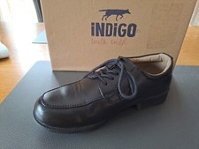 Schwarze Jungen Halbschuhe - Größe 34 - Leder - Kommunion