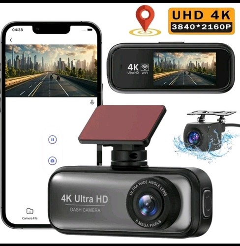 Wifi dash cam dual - cam, lens