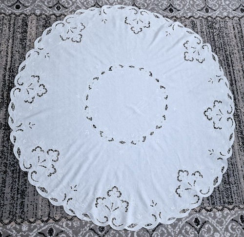 Vintage rund tischdecke - vintage,
