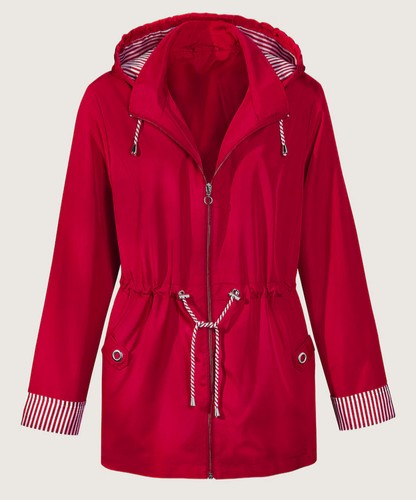 Sportliche damen long jacke - sportliche, /