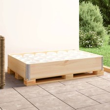 vidaXL Paletten Aufsatzrahmen