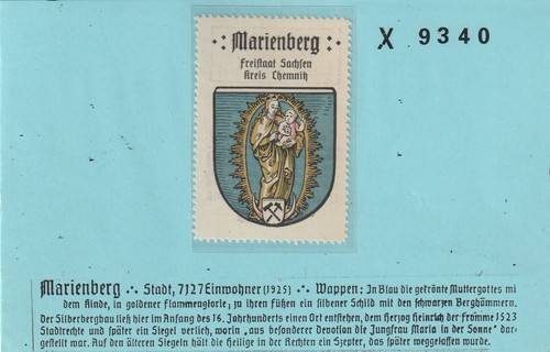 Reklamemarke wappen von - wappen,