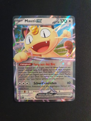 Pokemon karte mauzi 062 - karte,