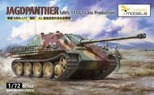 Vespid Models VS720010 - 1:72 Sdkfz.173 Jagdpanther G1 Late Production Metal