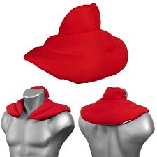 Nackenhörnchen Stehkragen kirschrot | Wärmekissen Dinkelkissen Kirschkern  ...