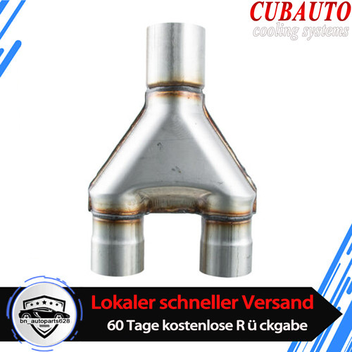 Edelstahl auspuff rohr - auspuff, y