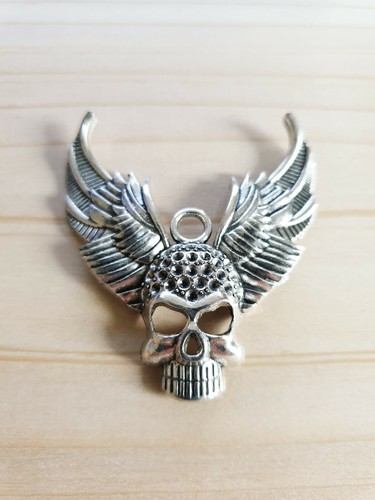 Großer totenkopf anhänger - großer,