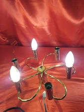 Alte Hochwertige FISCHER & HONSEL Deckenleuchte Lampe Keramik Fassung 80er (4661