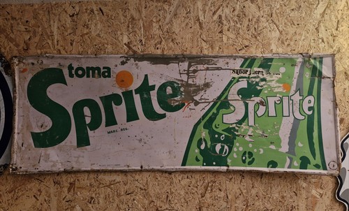 Xxl sprite altes blechschild - xxl,