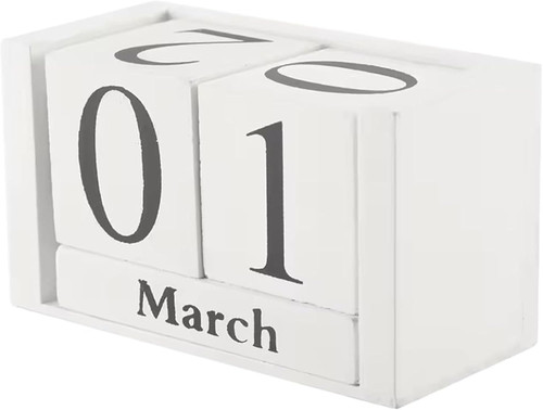 Holzkalender dauerkalender - holzkalender,,