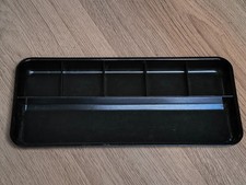 vintage Helit 423/6 Stiftablage Federschale schwarz