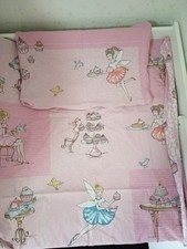 Babybettwäsche Kinderbettwäsche Fee Cupcakes Sweet Rosa Mädchen 