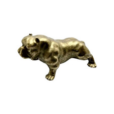 Kupfer Messing Figur Hund