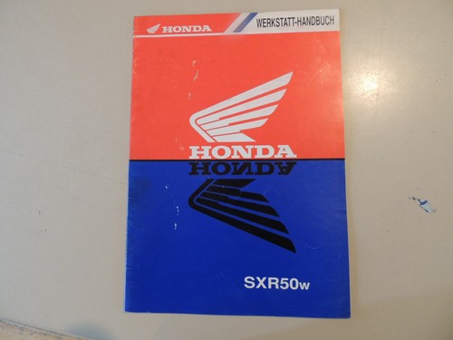 Honda sxr modelljahr 1998 - modelljahr,