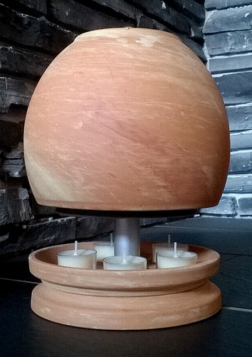 Kugel teelichtofen terra - teelichtofen, "terra