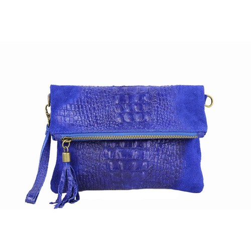 Ital damen leder - leder, crossbody