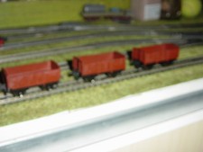 Trix Express - 450 - offen.Güterwagen Set - SCHWERIN - DB -