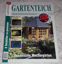 Gartenteich 2/2001 Japanische Wassergärten Kohaku Koi Karpfen Seerosen Teichbau