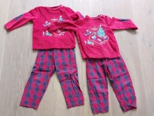 2 x Schlafanzug Baby Kind Kleinkinder 98 Zwillinge 