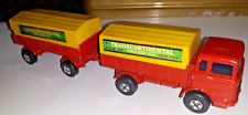 Matchbox ©  Superfast Mercedes Benz Truck & Trailer "Transcontinental" Two Pack