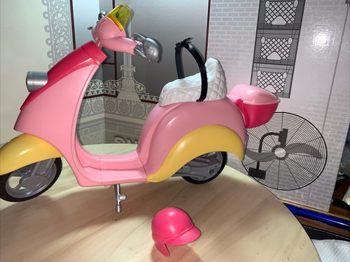 Barbie puppe rosa roller - rosa,