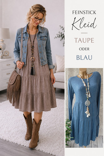 Strick kleid long - 40, 40/42