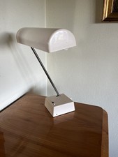 Waldmann Tischleuchte TL 218 - Lampe - Vintage  60/70er Jahre in weiß - BW208