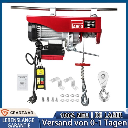 Elektrischer seilhebezug 300kg - seilhebezug,