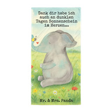 Handtuch elefant biene design - handtuch,