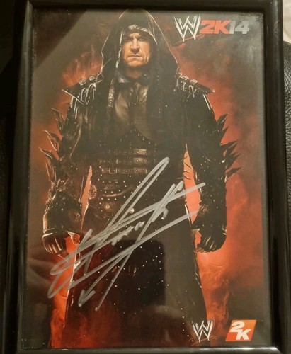 Wwe the undertaker autogramm - the,