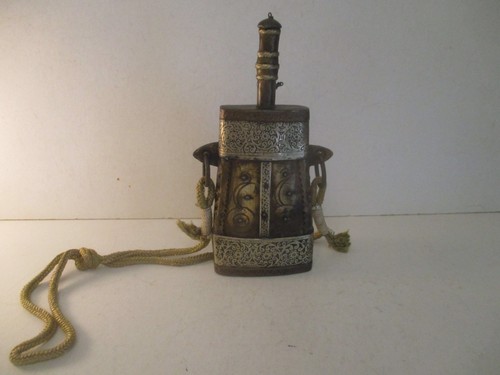 Osmanische pulverflasche 18tes - pulverflasche,