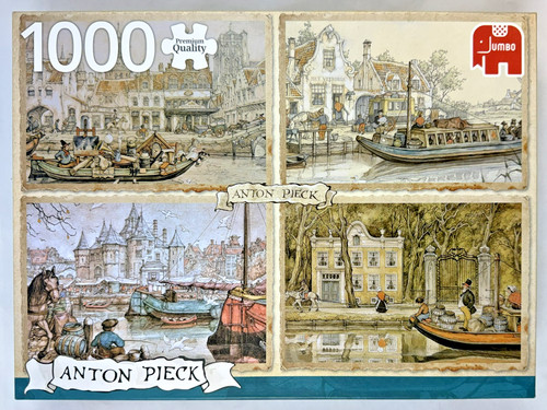 Jumbo anton pieck puzzle 1000 - anton,