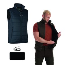 Deerhunter Heat wattierte Weste mit Heizfunktion inkl. Powerbank Herren Jagd