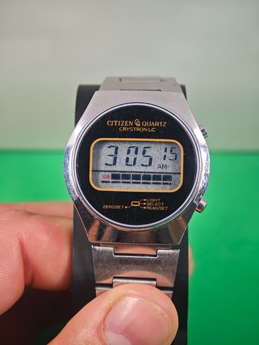 Citizen crystron digitaluhr - crystron,